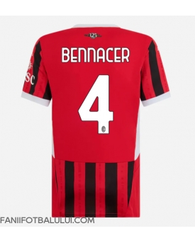 AC Milan Ismael Bennacer #4 Tricou Fotbal Replică 2024-25 Femei Acasa